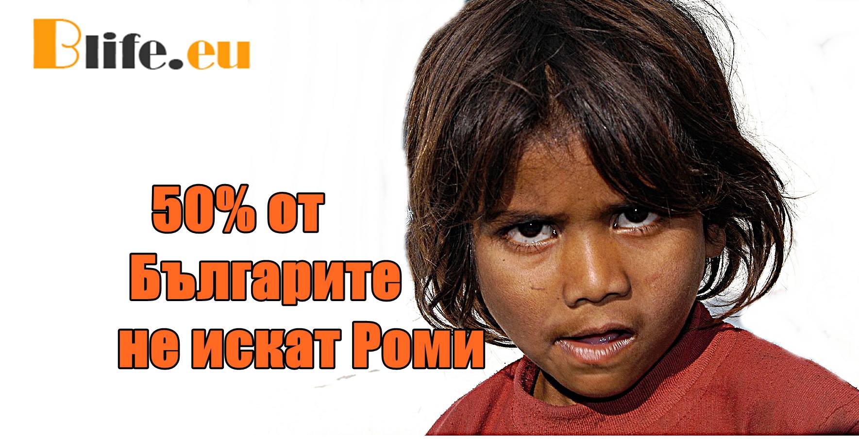 50% от Българите не искат Роми