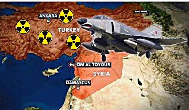 Русия готова да нанесе ядрен удар срещу Турция, ако тя влезе в Сирия
