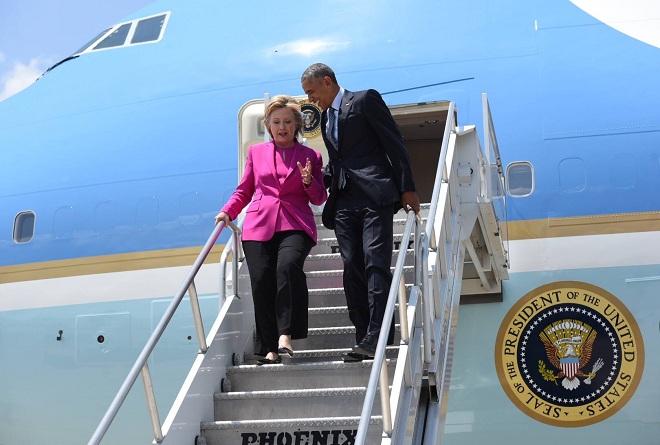 Барак Обама активно се включи в президентската кампания на Хилари Клинтън