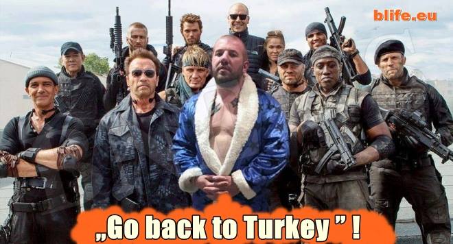 ВРЕМЕ Е ЗА „Go back to Turkey”